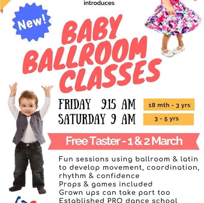 Baby Ballroom classes at Britannia Dance in Stroud