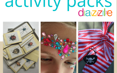 Kids themed Activity Packs … ideal Christmas presents!
