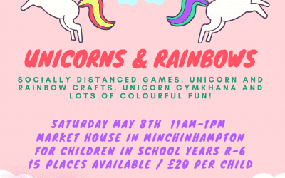 ‘Unicorns & Rainbows’ morning in Stroud!