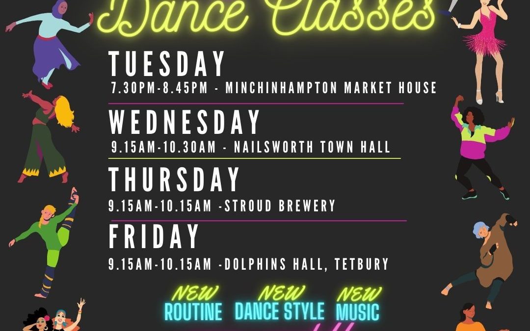 NEW Nailsworth Ladies Dance Classes return next week!